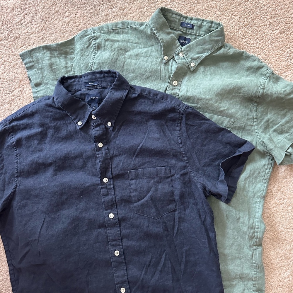 J Crew 2 Pack Button Down - image 3